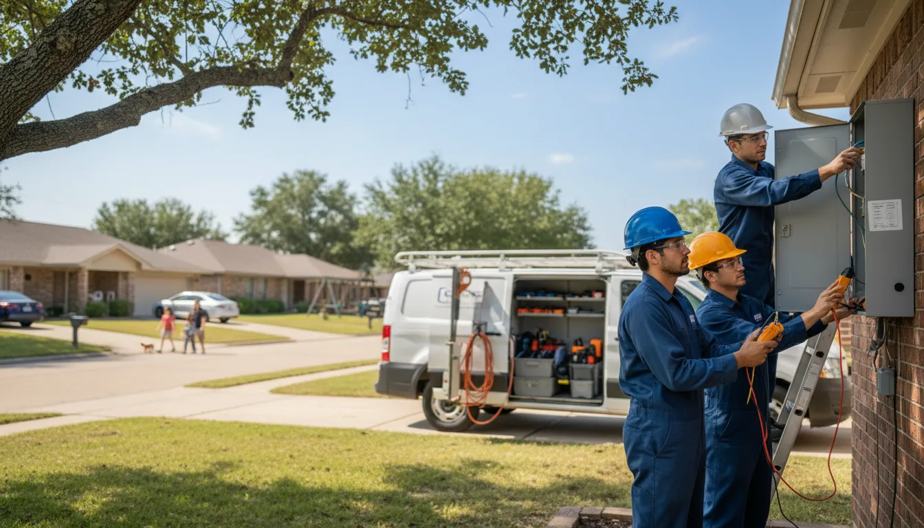 Certified electrician providing emergency electrical services in Bensenville, IL